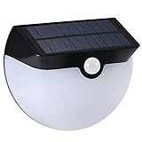 Solar Powered PIR Motion Sensor 29LED Wall Lights for Yard Garden Deck Driveway Outside 1 Pack