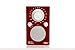 Tivoli Audio PALBTGR PAL BT Bluetooth Portable AM/FM Radio (High Gloss Red/White)
