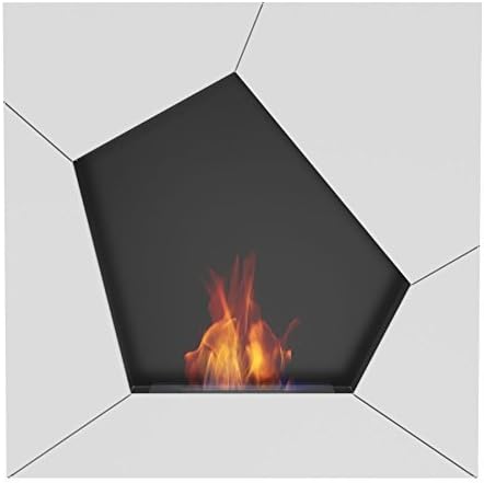 Kratki Biofireplace Ethanol fireplace Decorative table fireplace Ball white by Kratki