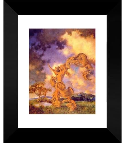 Amazon.com: Ecstasy 15x18 Framed Art Print by Parrish, Maxfield