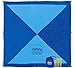 Kahuna Large Beach Blanket Sandproof - Compact Sand Free Beach Blanket, Beach Sheet, Picnic Blanket, Beach Tarp Blanket. Durable, Lightweight Nylon. with Stakes and Sand Anchor Pockets Dark Blue