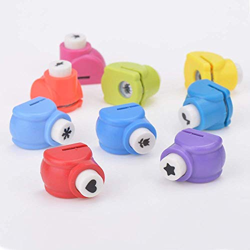 Mini Paper Punch Set 15 Pieces Scrapbooking Punches Christmas Multi-Pattern DIY Handmade Hole Puncher for Festival Papers Greeting Cards Personalized Arts Craft Cutter - Thumbnail 6