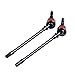 Que-T Heavy Duty Steel Front CVD Drive Shaft Set for 1/10 Axial SCX10 RC Model Crawler Car (#B)