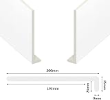 Virtual Plastics Window Sill Capping Board 200mm x 1m x 9mm White view 4
