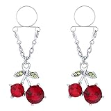 Vcmart Premium Stainless Steel Faux Nipple Rings Non-piercings Nipple Jewelry