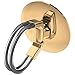 Aduro Cell Phone Ring Holder, 3 in 1 Universal Phone Ring Stand Car Holder, Finger Grip Phone Holder for iPhone, Samsung Phone and Smartphones (Gold)