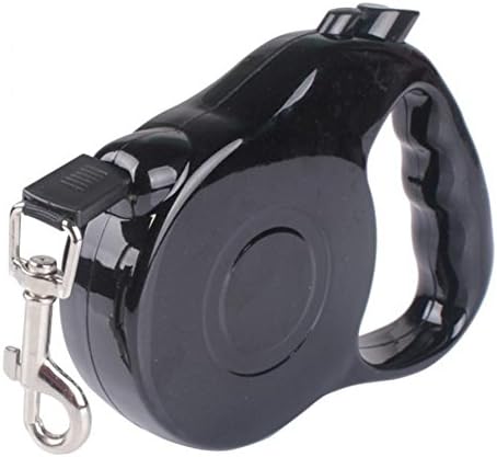 Otedes Retractable Dog Leash - Ribbon Lead for Training, Backyard Use and Walking Dogs - Easy to Grip Handle - Pet Training（Color random）