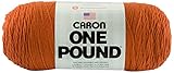 Caron One Pound Yarn, 16 Ounce, Pumpkin, Single Ball