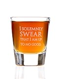 I Solemnly Swear I Am Up To No Good: Harry Potter Inspired Shot Glass