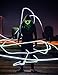 Sago Brothers Halloween Mask, LED Light up Mask, Scream Scary Mask for Carnival, Halloween Costumes Gifts for Men Women Boys Girls, Green