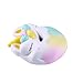 Anboor 4.5 Inches Squishies Unicorn Donut Kawaii Soft Slow Rising Scented Doughnut Squishies Stress Relief Kid Toys