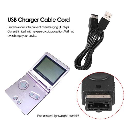 Water-chestnut 1.2m USB Charger Cable Cord for Nintend NDS/GBASP Gameboy Advance GBA SP 600
