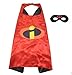 NYKKOLA Cartoon Dress Up Costumes Satin Capes with Felt Masks for Children Boy and Girl (NO.6) (NO.17)