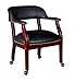 Regency Ivy League Captain Chair with Casters, Black