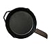 Hide & Drink, Full Grain Leather Hot Handle, Cast Iron Protector, Panhandle Potholder, Double Layered, Double Stitched, Slides On/Off Easily onto Metal Skillet Grips, Handmade, Espresso