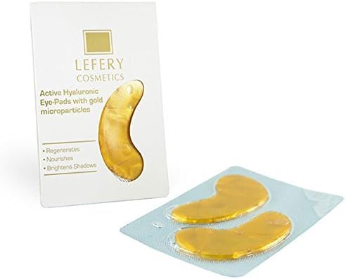 Lefery Active Hyaluronic Eye-pads with Gold Microparticles (Ship From Usa) by Lefery