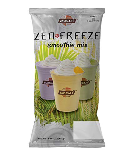 MOCAFE Blended Ice Fruit Latte Smoothie Mix Taro, 3-Pound Instant Smoothie Mix, Coffee House Style Blended Drink Used in Coffee Shops - Thumbnail 4