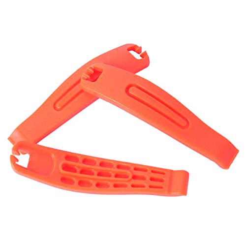 3 Pcs/Set Bike Tire Levers Nylon Tyre Spoon, KEWAYO Cycling Bicycle Tire Repair Kits - Premium Hardened Plastic Levers to Repair Bike Tube for Road Cyclists