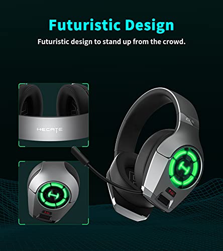 HECATE GX Hi-Res Gaming Headset for PC, PS4, PS5 Controller, Edifier Wired Gaming Headphones 