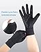 Anqier Running Gloves,Lightweight Touchscreen Cycling Windproof Gloves Women Men Climbing Driving Sports Compression Liner Gloves for Winter Early Spring Or Fall