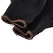 Safety Work Gloves, Polyurethane/Nylon Palm Coated Glove Garden Builders Black (Set of 12 Pairs) (Large)