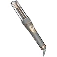 Conair Curl Secret Ceramic Auto ¾'' Barrel Curler-5 heat settings-Custom 3 directions(left,right&auto)-High heat up to 210°C (410°F).8’ professional length swivel power cord. Auto off,Gray (CD1031C)