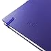 RICCO BELLO Dot Grid Notebook with Pen Loop / 5.7 x 8.4 inches (Purple)