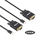 Mini DisplayPort to VGA 2 Pack Cable, Benfei Mini DisplayPort to VGA 6 Feet Cable (Thunderbolt 2 Compatible) with MacBook Air/Pro, Surface Pro/Dock, Monitor, Projector primary