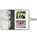 Fintie Wallet Photo Album for Fujifilm Instax Wide 300, Polaroid OneStep 2-64 Pockets [Snap Fastener] Album, Compatible with Polaroid POP/Originals 600 Camera 3.5x4.5 Inch Film (Marble)