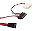 Syba SATA to Mini SATA Cable with Molex Power Adapter (CL-CAB40042)