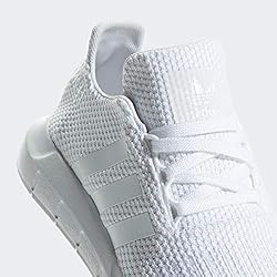 adidas Swift Running Shoe, White/White/White, 12 US