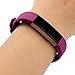 Vancle Bands Replacement for Fitbit Alta HR and Fitbit Alta (3 Pack), Newest Sport Replacement Wristbands with Secure Metal Buckle for Fitbit Alta HR/Fitbit Alta (Silver Gray Fuchsia, Small)