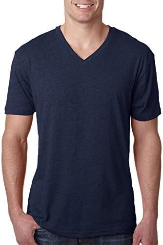 Next Level ApparelNext Level 6040 Triblend V-Neck Tee Vintage Navy Large