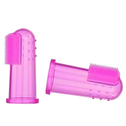 RosyLife Pet Dog Soft Toothbrush (4 Neutral and 4 Small-S+M)