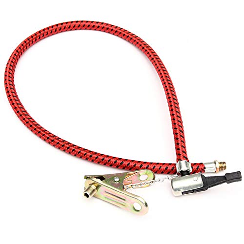 Bicycle Mini Portable Air Pump Flexible Rubber Tube Hose Replacement - Thumbnail 5