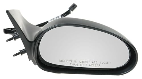 TRQ Passenger Side View Mirror Non-Folding Electric Adjustment Non-Heated No Memory Textured Compatible with 1994-1995 Ford Mustang