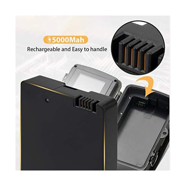 HUJUNG 4G Wildkamera Fotofalle 16MP 1080P mit Handy übertragung und 5000Mah Lithium-Batterie, IP65 wasserdichte… – Bild 5
