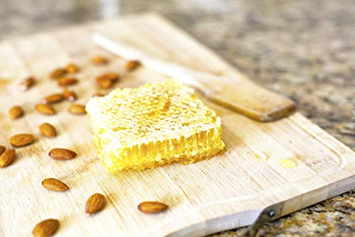 Great Bazaar All-Natural Raw Honeycomb Acacia Honey Comb, 1kg (2.2lb)