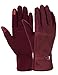 Womens Winter Gloves Fashion Touch Screen Warm Fleece Lined Ladies Cold Weather Gloves