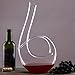 Zalik Wine Decanter Instrument Shaped Design - Superior Quality Crystal Hand Made large Wine Carafe Holds 1800 ML - Lead Free The Premium Gift For Wine Lovers