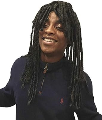 Dreadlock Wig For Men Hippie Gangster Beach Bum Reggae Rasta Man