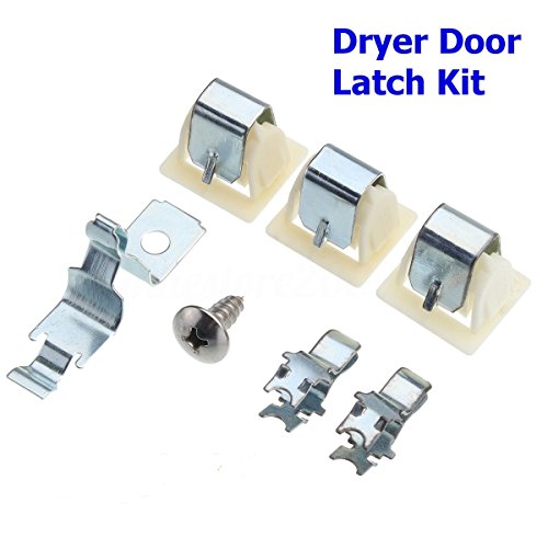 MAYITOP 279570 Dryer Door Latch Strike/Catch Kit Set For Kenmore Whirlpool KitchenAid PS334230 AP3094183 - Thumbnail 6