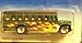 Hot Wheels Heat Fleet Series GREEN School Bus 5-Spoke 1:64 Scale