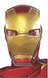 Rubie's Men's Captain America: Civil War Iron Man Half Mask, Multi One Size