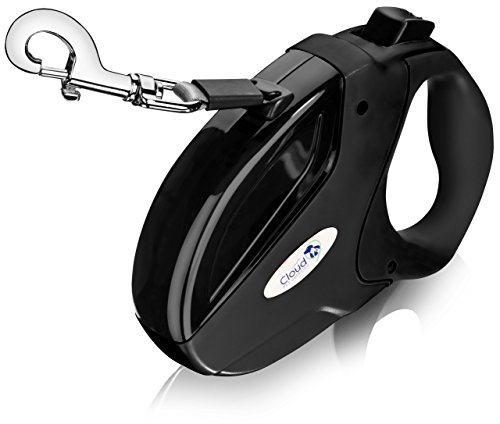 Best Retractable Dog Leash With 16ft of Nylon Ribbon Is Heavy Duty and Allows Your Pet to Enjoy Added Freedom While Remaining Tangle Free. It's Perfect for Training and Includes a Free eBook!