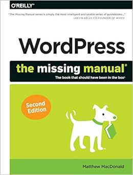 WordPress: The Missing Manual (Missing Manuals)