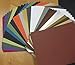 Golden State Art, 16x20 Matboard Mat Board Blanks - Assortment Color Uncut Mats for DIY Projects, Presentation Boards, Art Crafts (50 Pack)