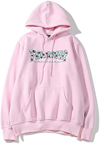 Tide Brand Rose Flame Rose Sweatshirt Men/Women Couple Hoodie Long Sleeve