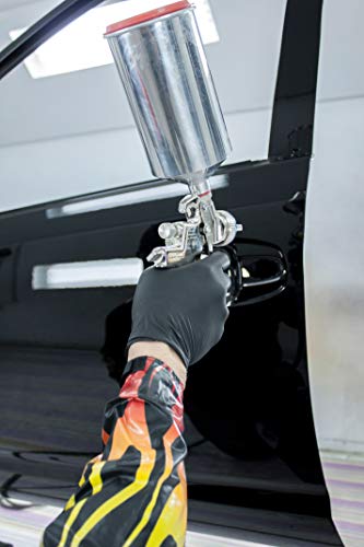 Microflex (MFXMK296XL) MidKnight Black Powder-Free Nitrile Examination Gloves - XL - Thumbnail 4