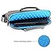 15-inch Laptop Case Evecase Classic Padded Briefcase Messenger Bag with Shoulder Strap and Handle for Macbook Pro 15.4
